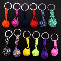 Zinc Alloy Key Clasp, with Polyester Cord, fashion jewelry & Unisex nickel, lead & cadmium free 