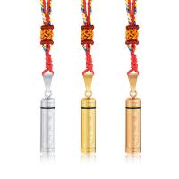 Buddhist Jewelry Pendant, Stainless Steel, plated, fashion jewelry & DIY & Unisex 