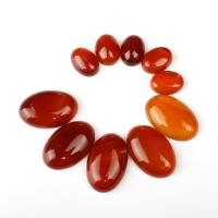 Mixed Agate Pendants, Red Agate, Ellipse 18*13mm 