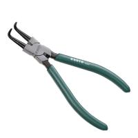 Alloy Steel Snap Ring Pliers, with Plastic, durable green, 175mm 