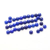 Gemstone Cabochons, Lapis Lazuli, Dome, polished, natural & DIY, blue 