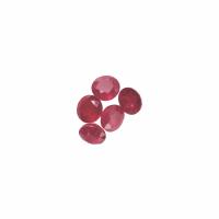 Ruby Cabochon, Teardrop, polished, DIY & faceted 