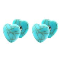 Turquoise Drop Earring, Natural Stone, fashion jewelry & for woman 