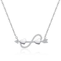 Sterling Silver Jewelry Necklace, 925 Sterling Silver, fashion jewelry 10mmx32mm 
