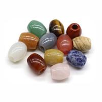 Полудрагоценный камень бусина с широким отверстием, Цилиндрическая форма, DIY & различные материалы для выбора, Много цветов для выбора отверстие:Приблизительно 5mm, продается PC