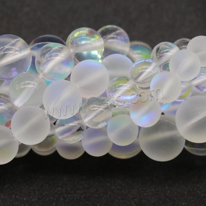 Natural Moonstone Beads, Round, polished, DIY & different size for choice, more colors for choice, Length:Approx 15 Inch, Sold By Strand