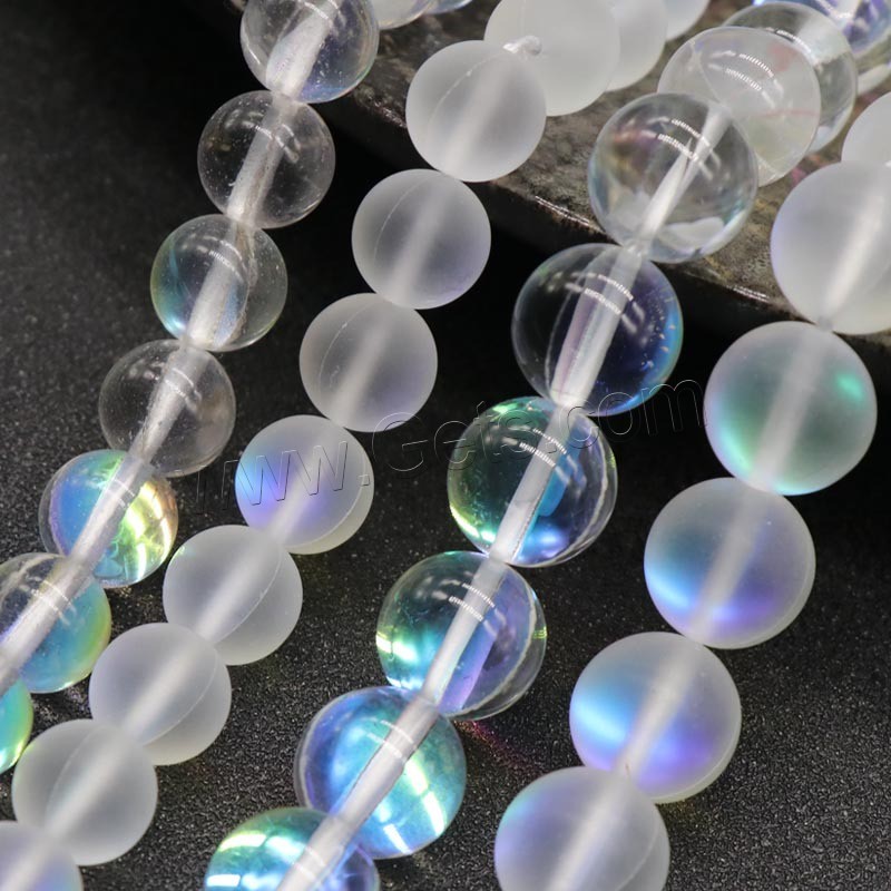 Natural Moonstone Beads, Round, polished, DIY & different size for choice, more colors for choice, Length:Approx 15 Inch, Sold By Strand