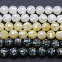 Mosaic Style Shell Beads, Teardrop, polished, DIY  