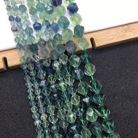 Fluorite Beads, Green Fluorite, polished, DIY 