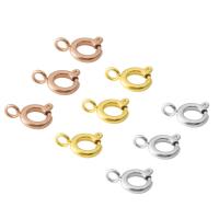 Cierre del anillo de resorte de acero inoxidable, Bricolaje & diverso tamaño para la opción, más colores para la opción, Vendido por UD[