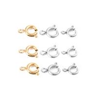 Fermoir anneau en acier inoxydable, durable & bijoux de mode & normes différentes pour le choix, plus de couleurs à choisir Vendu par sac