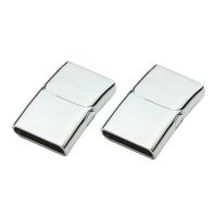 Rectangle Stainless Steel Magnetic Clasp, DIY 