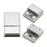 Rectangle Stainless Steel Magnetic Clasp, DIY 