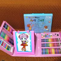 пластик Набор живописи, Портативный & для детей, Много цветов для выбора 208ПК/Box, продается Box