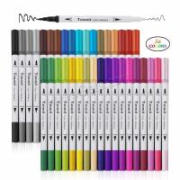 Plastic Painting Set, Dual Tip, mixed colors 