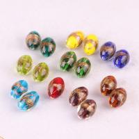 Gold Sand Lampwork Beads, DIY Approx 1.5mm 