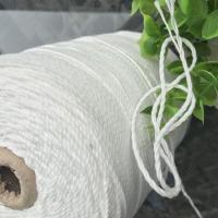 Baumwollkordel, Baumwolle, nachhaltiges & Atmungsaktiv & verschiedene Größen vorhanden, weiß, verkauft von Spule
