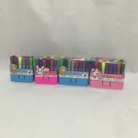 пластик Акварель Pen, Моющиеся & для детей & разные стили для выбора, разноцветный, 105mm, продается Box