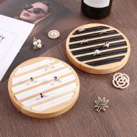 Wood Ring Display, Bamboo, Round, durable 