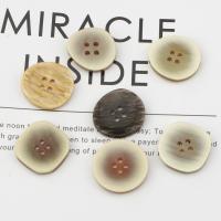 4 Hole Resin Button, Washable  
