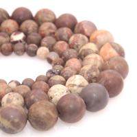 Natural Ocean Agate Beads, Round, DIY 