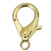 Brass Lobster Claw Clasp, plated, fashion jewelry & DIY, nickel, lead & cadmium free Approx 4mm 