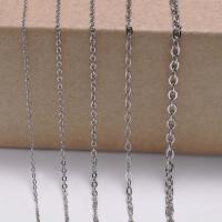 Stainless Steel Oval Chain, DIY original color 
