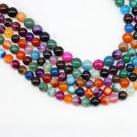 Natural Lace Agate Beads, polished, durable & Mini & DIY multi-colored 