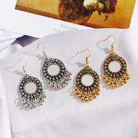 Fashion Fringe Earrings, Zinc Alloy, fashion jewelry 