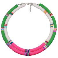 Polymer Clay Jewelry Necklace, fashion jewelry & for woman 450mm 