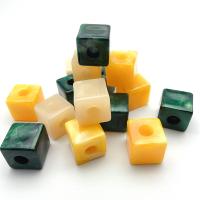 Jelly Style Acrylic Beads, Square, fashion jewelry & for woman 