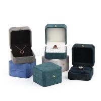 boîtes à bijoux en velours, velours de coton, durable, plus de couleurs à choisir Vendu par PC