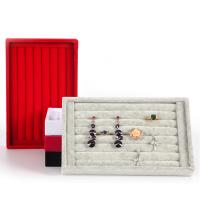 Jewelry Case and Box, Velveteen, Rectangle 