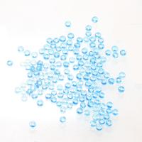 Perles de verre transparents, perles de rocaille en verre, Rond, huilé, plus de couleurs à choisir, 2*2mm  Vendu par lot
