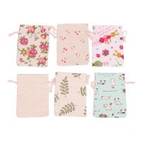 Cloth Jewelry Pouches, durable & Christmas Design 