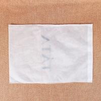Non-woven Fabrics Drawstring Bag, Rectangle, printing, dustproof & Customized, white, 240*350mm 