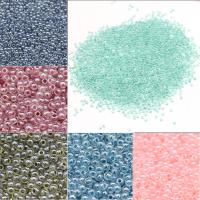 Color Lined Glass Seed Beads, Round 2*2mm  
