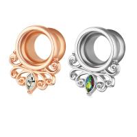 Stainless Steel Piercing Tunnel, fashion jewelry 