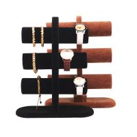 Multi Purpose Jewelry Display, Velveteen, with Composite Wood 