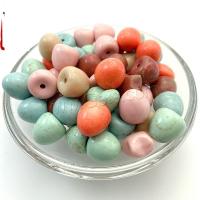 Solid Color Acrylic Beads, durable & fashion jewelry 