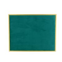 Caja de exhibición, Cuero sintético, Sostenible, verde, 25x380x480mm, Vendido por UD