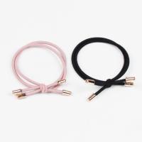 Elastic Hair Band, Elastic Thread, Donut, for clip or costume making & for woman, two different colored, 55mm 