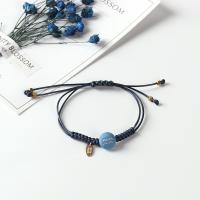 Laine cordon Bracelet, porcelaine, Portable & unisexe, plus de couleurs à choisir, 16~26cm, Vendu par PC