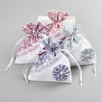 Cloth Jewelry Pouches, Polyester, Square 100*120mm 