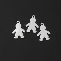 Stainless Steel Pendants, Boy, plated, DIY Approx 1mm  