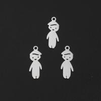 Stainless Steel Pendants, Boy, plated, DIY & hollow Approx 1mm  