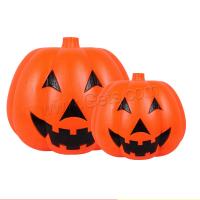 Plástico Cubo de calabaza de Halloween, Sostenible & diverso tamaño para la opción, más colores para la opción, Vendido por UD