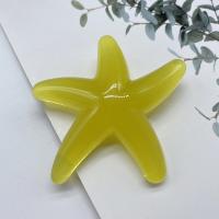 Solid Color Acrylic Beads, Starfish, durable 
