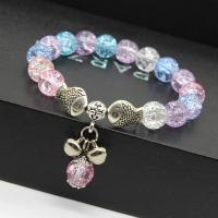 Glass Jewelry Beads Bracelets, Glass Beads, Ball, for woman 10mm  