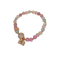 Quartz Bracelets, with Alloy, Camera, plated, for woman 150mm 